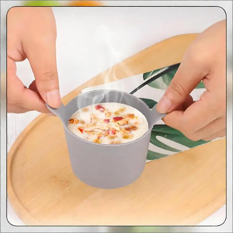 4Pcs Ramekins For Air Fryer Silicone Muffin Cases Nonstick Egg Poacher Silicone Mould Bakeware Easy Release Baking
