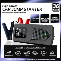 Car Battery Starter Light Safety Batteri Charger Jump Starter High-power Automobile Emergency Starting Power Supply Accessories