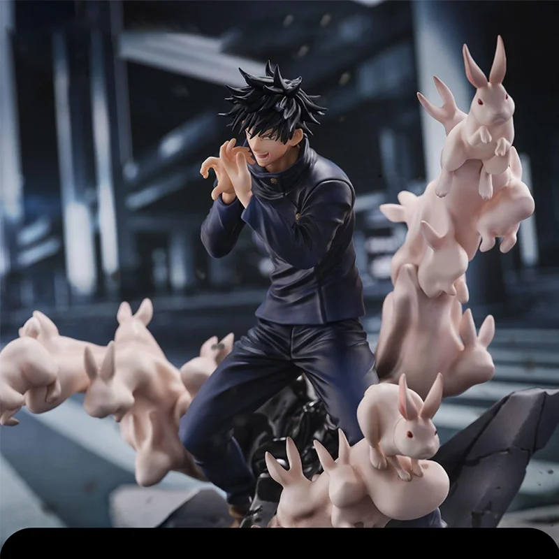 

Genuine Spot Anime Jujutsu Kaisen Scene Model Fushiguro Touji Gojo Satoru Figures Sculpture Collection Ornaments Boys Toy Gifts