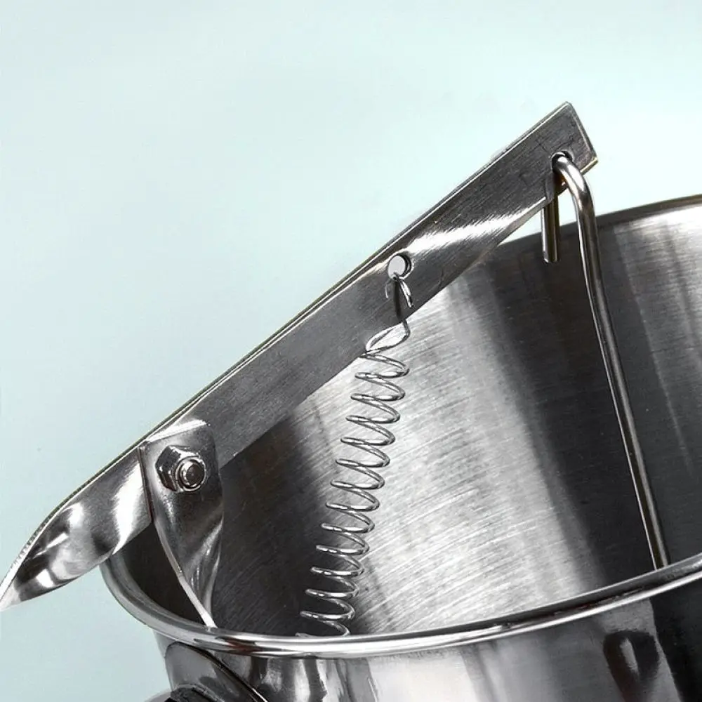 Stainless Steel Batter Funnel With Holder For Takoyaki Waffle Baking Kitchen Tool Precise Liquid Dispenser Sauce Dropper
