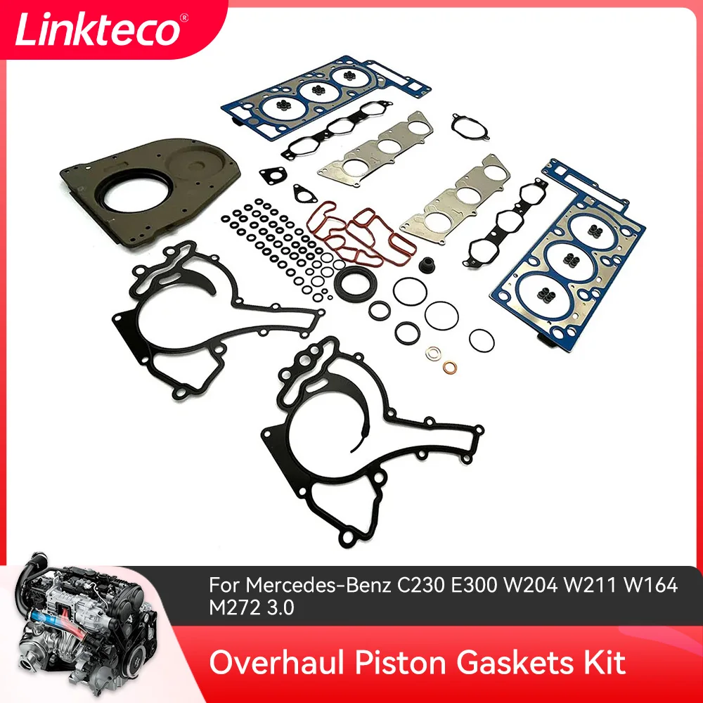 

Overhaul Piston Gaskets Kit For Mercedes-Benz C230 E300 W204 W211 W164 M272 3.0