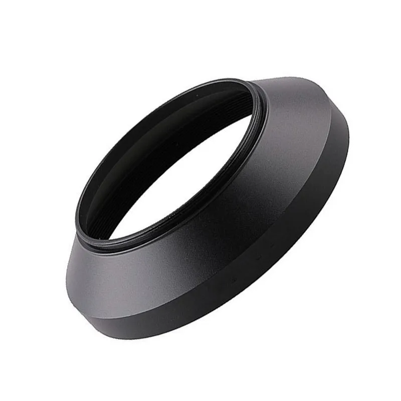 49 52 55 58 62 67 72 77 82mm Black Camera Metal Lens Hood Wide Angle Screw In Mount Lens Hood for canon nikon for S&ny Pentax