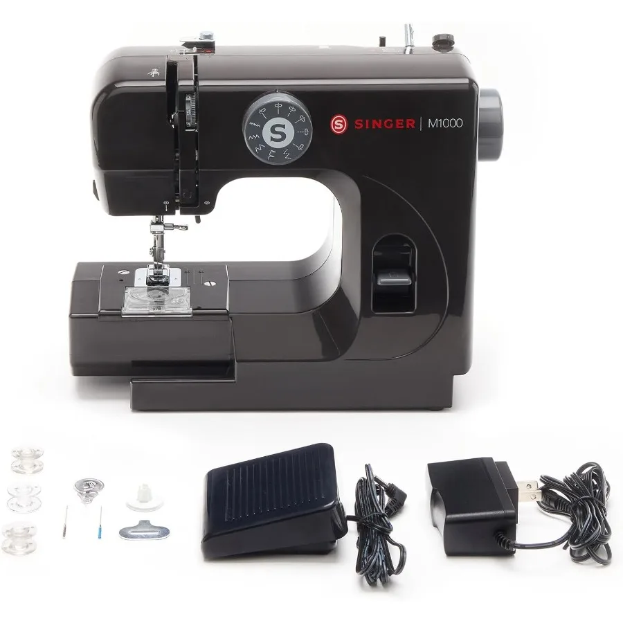 

M1000 Mending Machine | Compact,Lightweight & Portable With 32 Stitch Applications & LED Light |Great for Light to Medium Weight