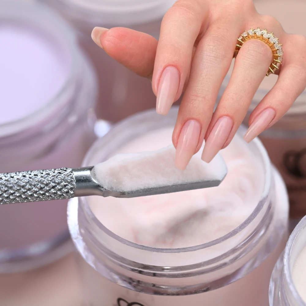 

Набор из 6 акриловых пудр для наращивания и 3D-скульптуры ногтей, серия Nude Pink, профессиональный полимерный акриловый набор для наращивания и моделирования ногтей