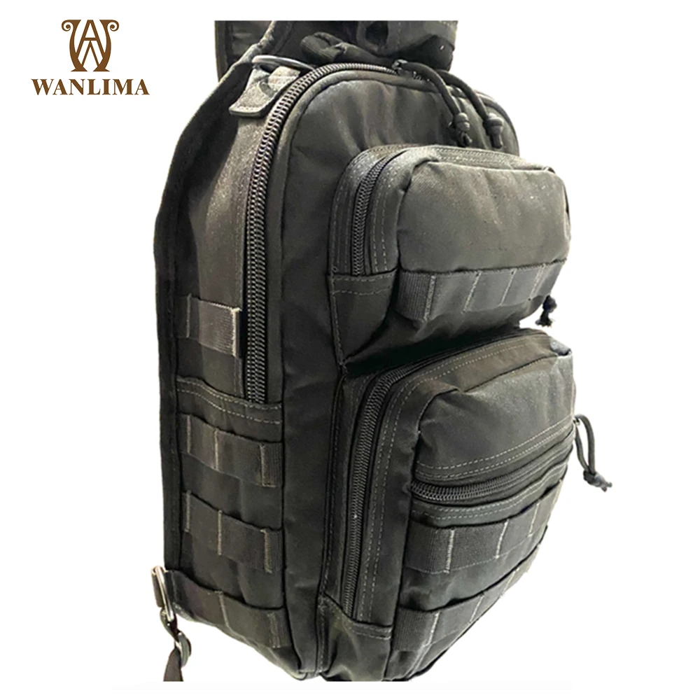 Wanlima Outdoor Backpack for Hiking Camping Mens Military Tatical Bag Waterproof High Quality