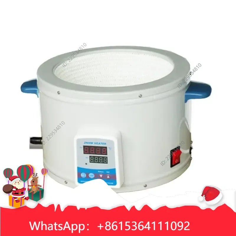 Widely Applied， for 110V 220V 1100W 5L 380C Laboratory Electric Digital Heating Mantle Thermostatic Cost effective，1pc