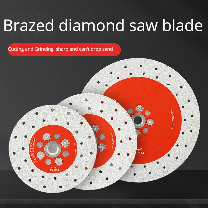 5Inch 125mm Diamond Saw Blade Tile Cutting Blade for Marble Granite Ceramic Stone Cutting Porcelain Polishing Gringding Disc