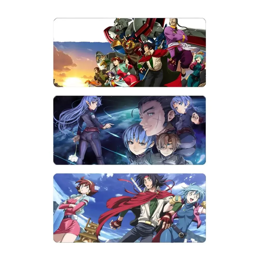 Classic Sci Fi Anime C-Crest of the Stars Mouse Pad Mousepad Large Gaming LockEdge Thickened PC Table Desk Mat