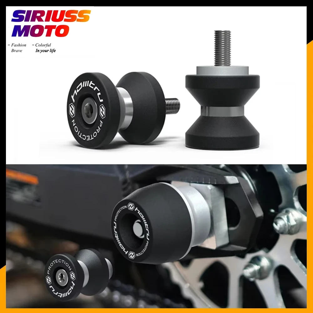 

For Kawasaki Z H2 ZX-10R ZX-10RR SE / Performance 2011-2020 Motorcycle Swingarm Spools Stand Screws