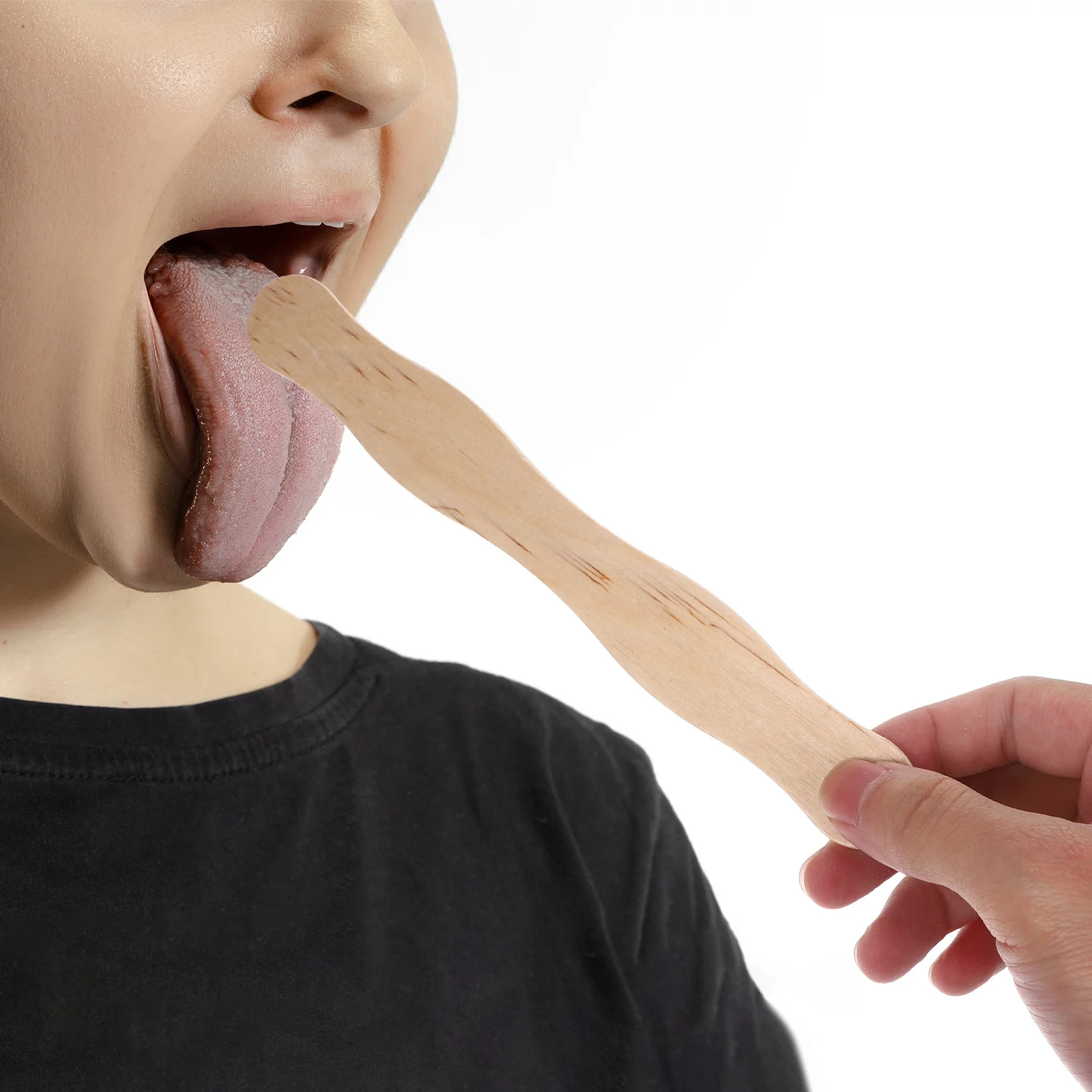 

50pcs Natural Wood Tongue Depressor Disposable Medical Sticks For Oral Examination Clinic Use Dental Diagnostic Tool Bulk Pack