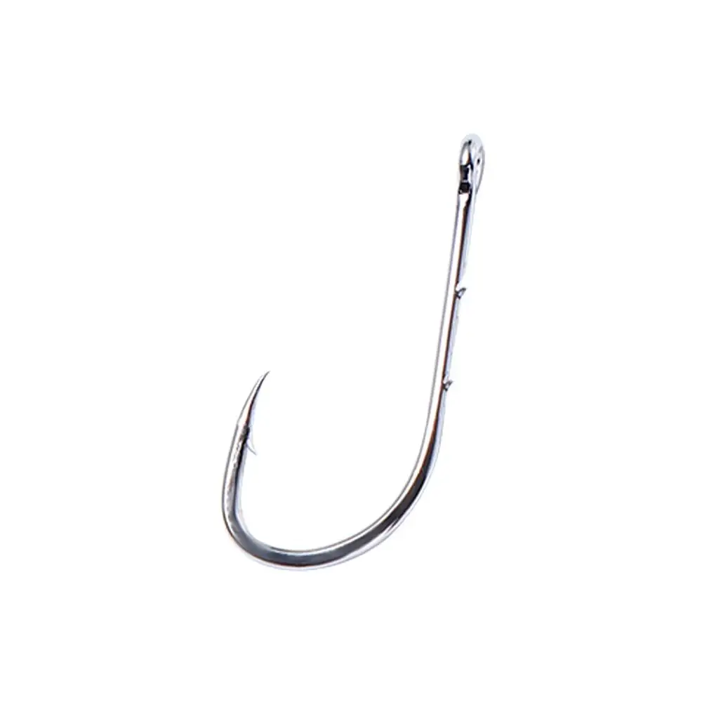 Anti-rust Long Handle Fly Fishing Hook Sharp Barbed Fishhook Offset Narrow Bait Hook Long Shank Fishing Hook High Carbon Steel