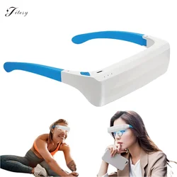 Lunettes de thérapie par la lumière LED portable, anti-mal des transports, anti-tristesse, lampe de thérapie de l'humeur, lunettes de photothérapie