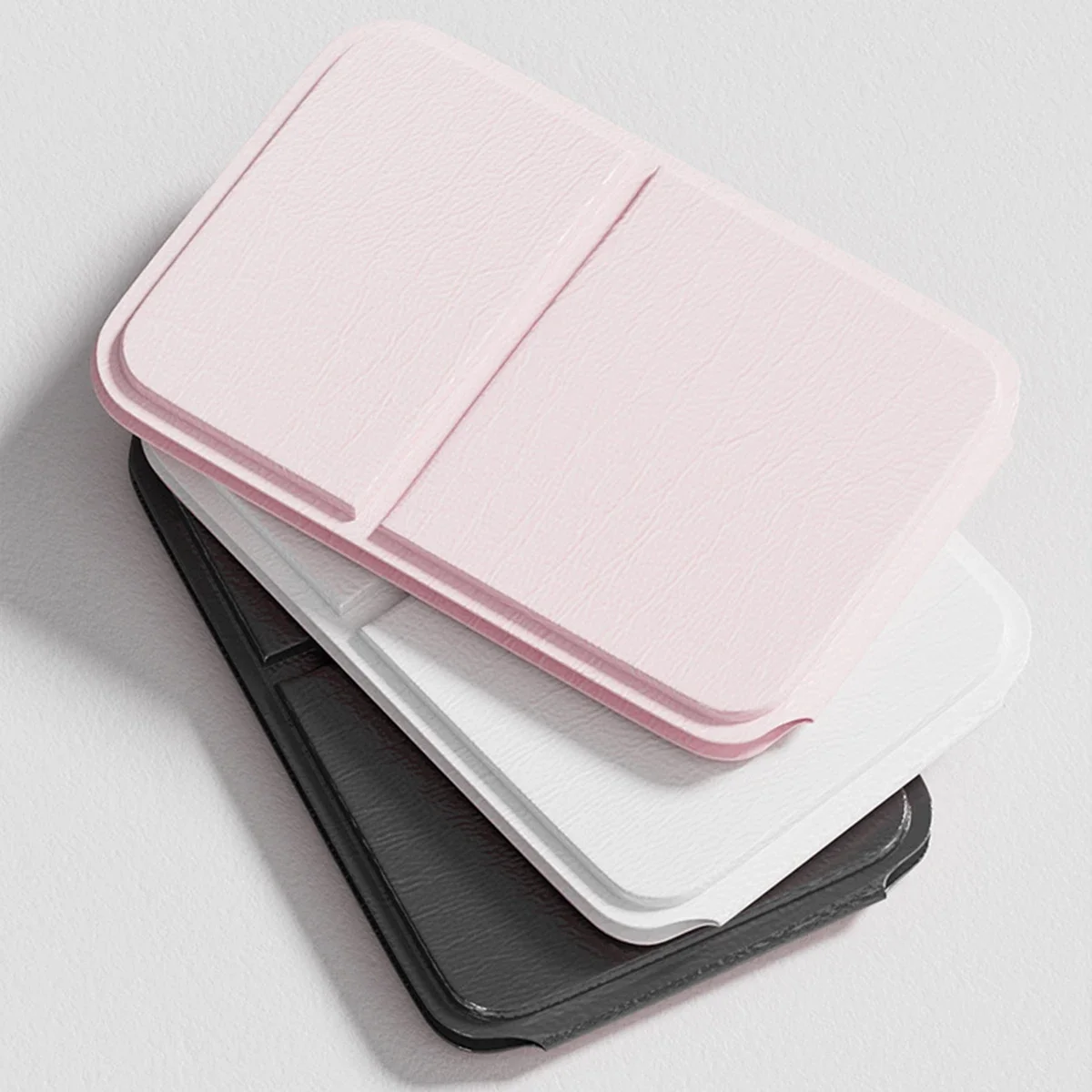 Mini espejo de maquillaje portátil, mesa de dormitorio y uso de oficina, espejo plegable ajustable y portátil 2030