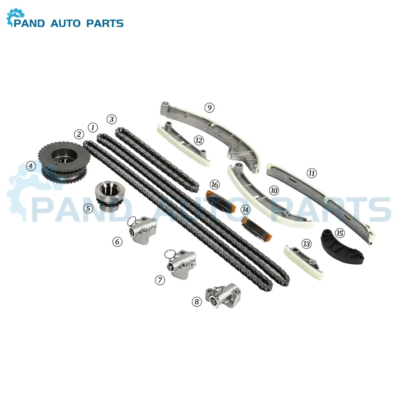 EZ36 EZ36D Timing Chain Distribution Kit Fit Subaru Tribeca B9 Legacy BR BS Outback BN 3.6R AWD 2007- H6 24V GAS Tensioner Gear