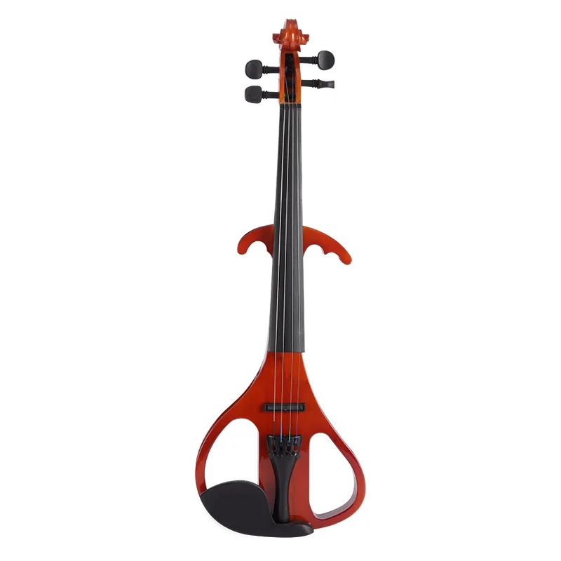 Electronic Violin, Violin Solid Wood Electric Violin Performance Stage Professional Performance Electronic Violin With Audio