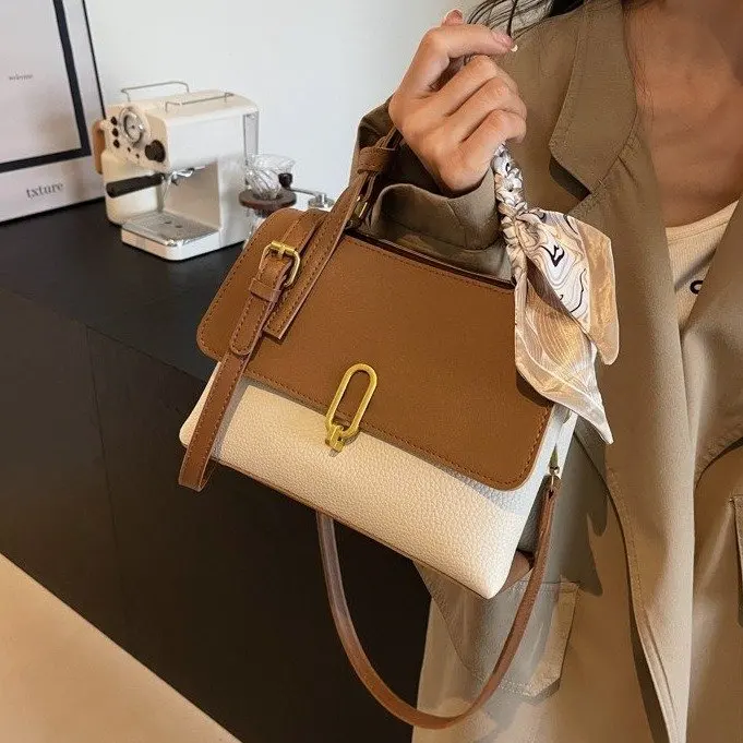 

2025 Summer New One Size Light Luxury Fashion Autumn Other Sewing Line Shoulder Crossbody Handbag Bag