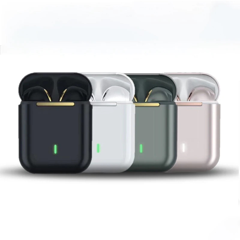 

J18 TWS Беспроводные Bluetooth 5.0 Наушники Hi-Fi Стереогарнитура Спортивные Водонепроницаемые Наушники Громкая связь Наушники с Микрофоном