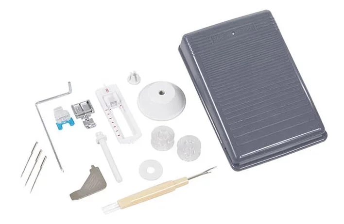 ماكينة خياطة Singer 4423 منزلية متعددة الوظائف من النوع السميك بدواسة كهربائية ماكينة خياطة لسطح المكتب مع فتحة زر الأوفرلوك #4