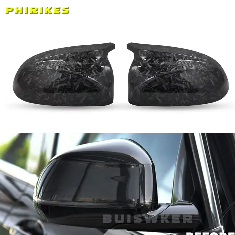 M Style Schwarze Rückspiegelabdeckung X3M Look Rückspiegelabdeckung für BMW X3 X4 X5 G01 G08 G02 G05 2018 2019-2023