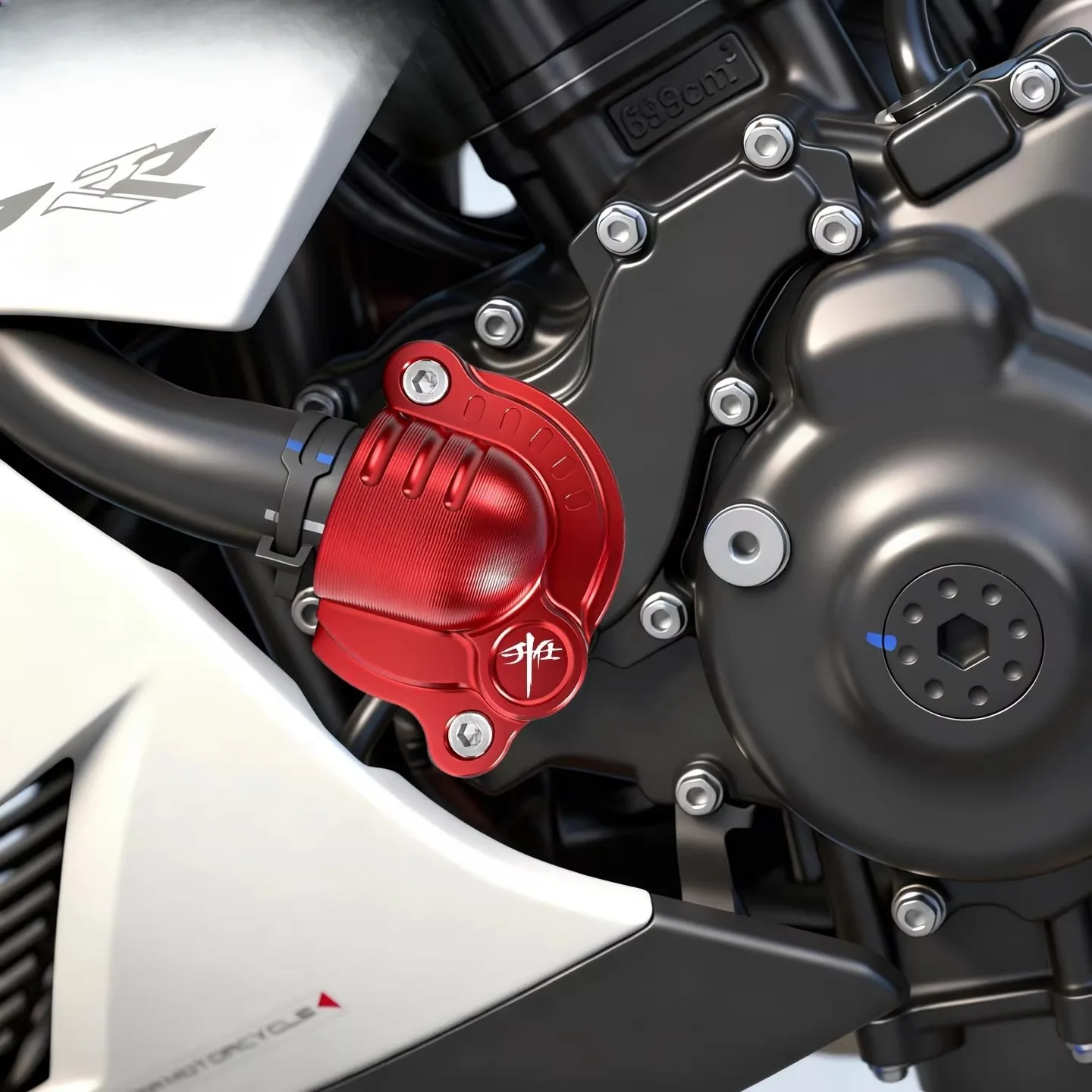 For Shengshi 703RR/R/703F/703T water pump protective cover, water-cooled cover, thickened decorative protective cover