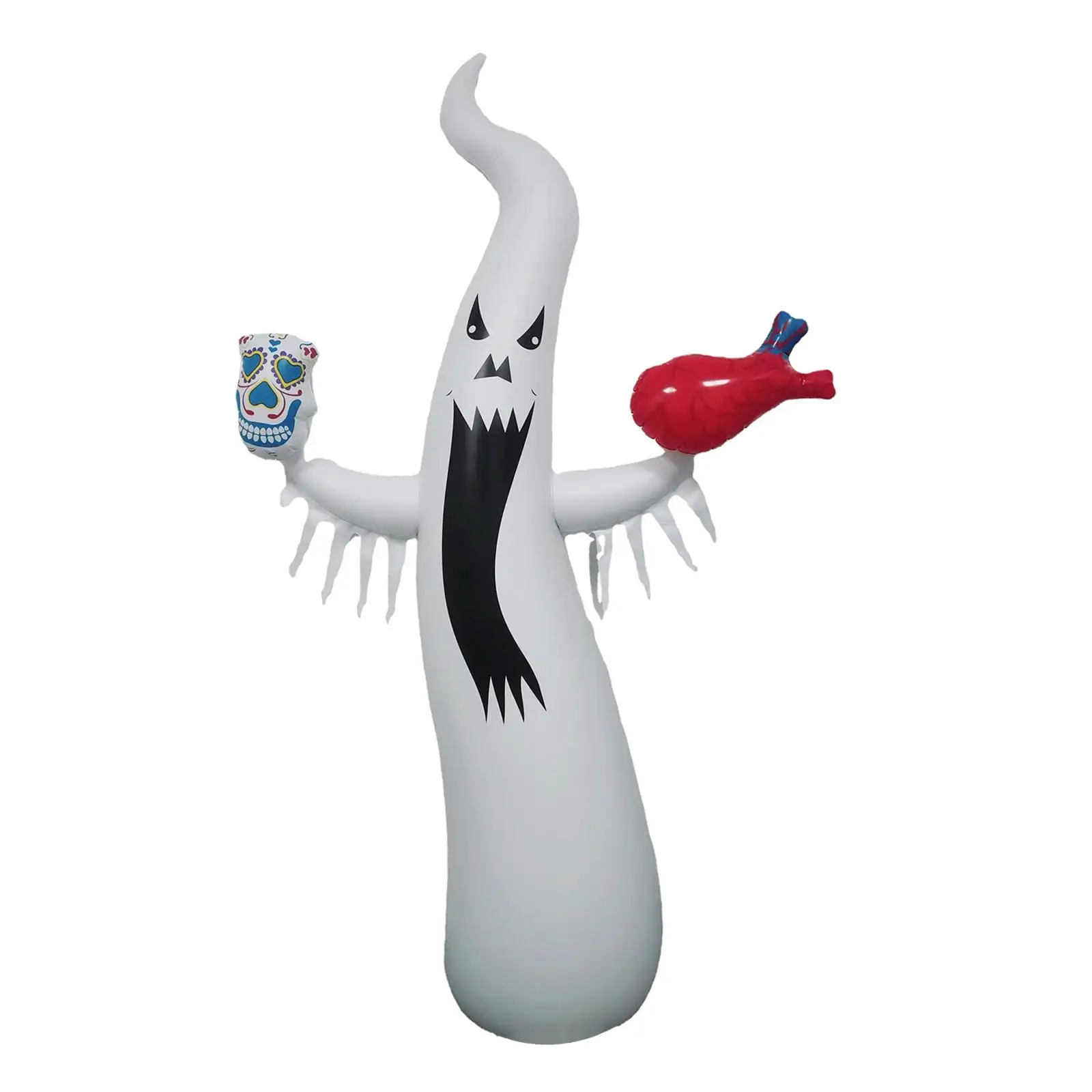 Halloween Inflatable Scary Specter White Durable Horror for Garden Yard Lawn