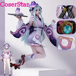 CoserStar-R Game GenshinImpact Mizuki Yumemizuki Cosplay Costume Yumemizuki Mizuki Cosplay Dress Comic Animation Party Wig Shoes