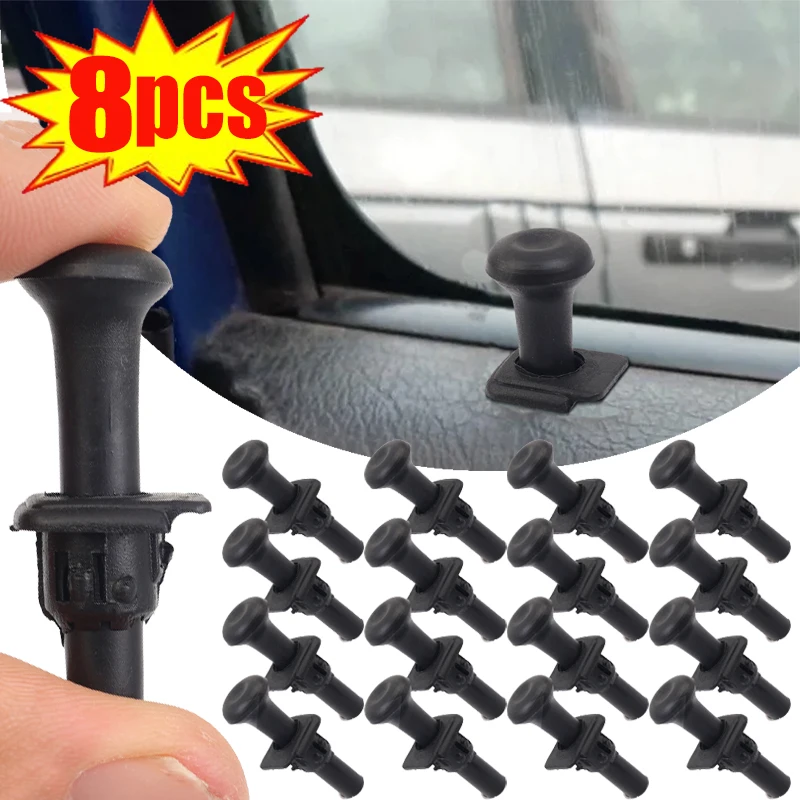 4/8pcs Universal Car Security Door Lock Pins  Base for Golf Passat Parts Auto Truck Interior Door Lock  Pull Pins