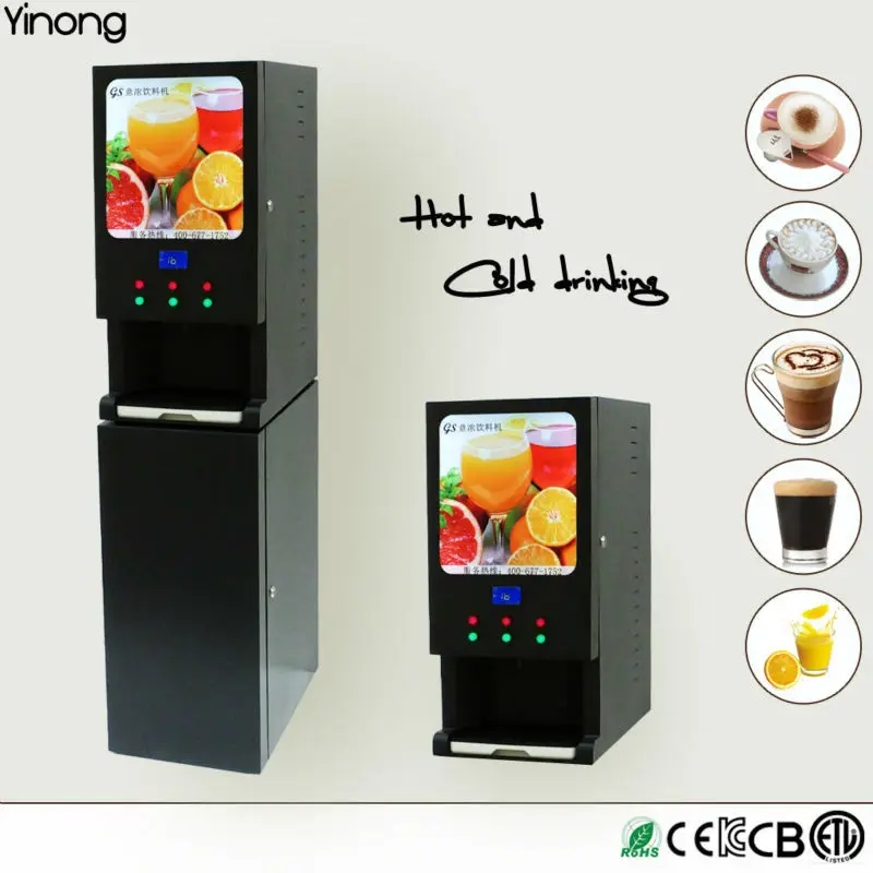 Commercial Automatic Instant Coffee Vending Machine Flavors For Hot Drinks Espresso Coffee Maker Wholesale In China