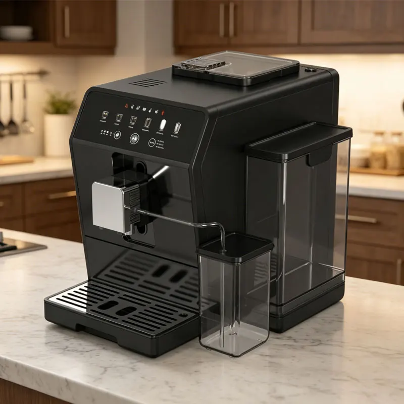 High End Smart Coffee Maker Programmable Brewing Mode Fully Automatic Espresso Machine for Home Commercial Cafe Use