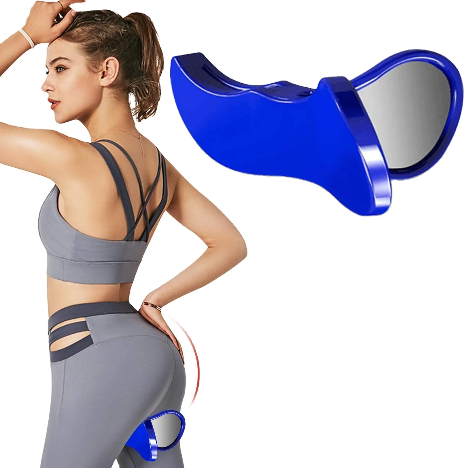 

Butt Exerciser Hip Trainer Pelvis Floor Muscle Medial Exerciser Hip Muscle Inner Thigh Trainer