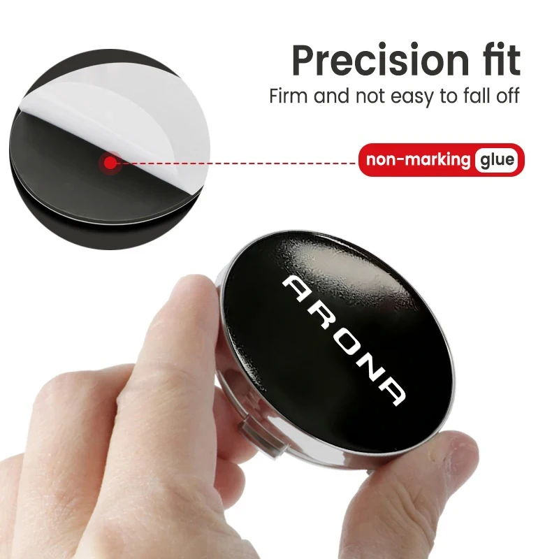 Car Styling Wheel Center Hub Cap Badge Emblem Sticker Accessories For Seat Cupra Ibiza Leon E-Racer Ateca FR Altea MK2 Mk3 - view 5