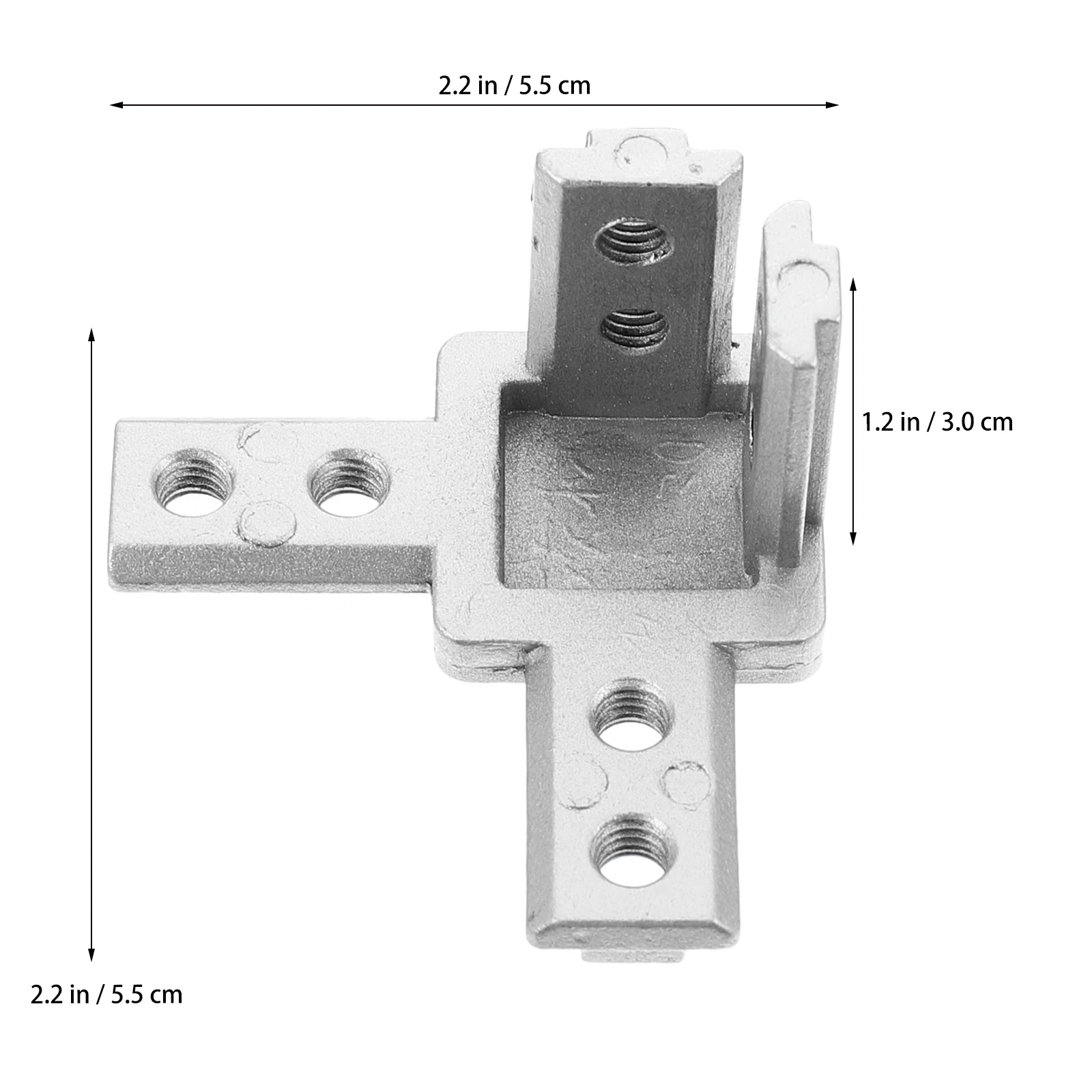 

4 Sets Zinc Alloy 3 Way Corner Bracket Connectors for Aluminum Profiles Printer CNC Router Robotics Structure 3D