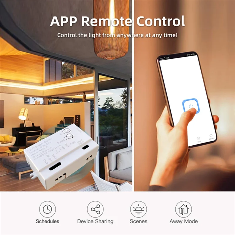 Умный переключатель POP-lWiFi EWeLink DIY Таймер + пульт дистанционного управления 1 канал 7-32 В 2,4G Wi-Fi Модуль домашней автоматизации для Alexa Google Home