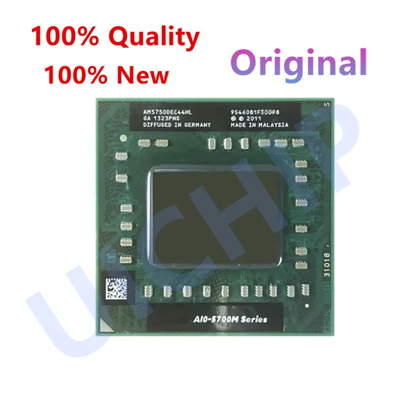 A10-Series A10-5750M A10 5750M 2.5 GHz Quad-Core Quad-Thread CPU Socket FS1 Processor 35W AM5750DEC44HL