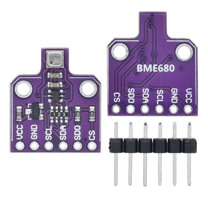 BME680 4-in-1 Environmental Sensor Module for Arduino- Temperature, Humidity, Pressure & VOC Air Quality Monitor