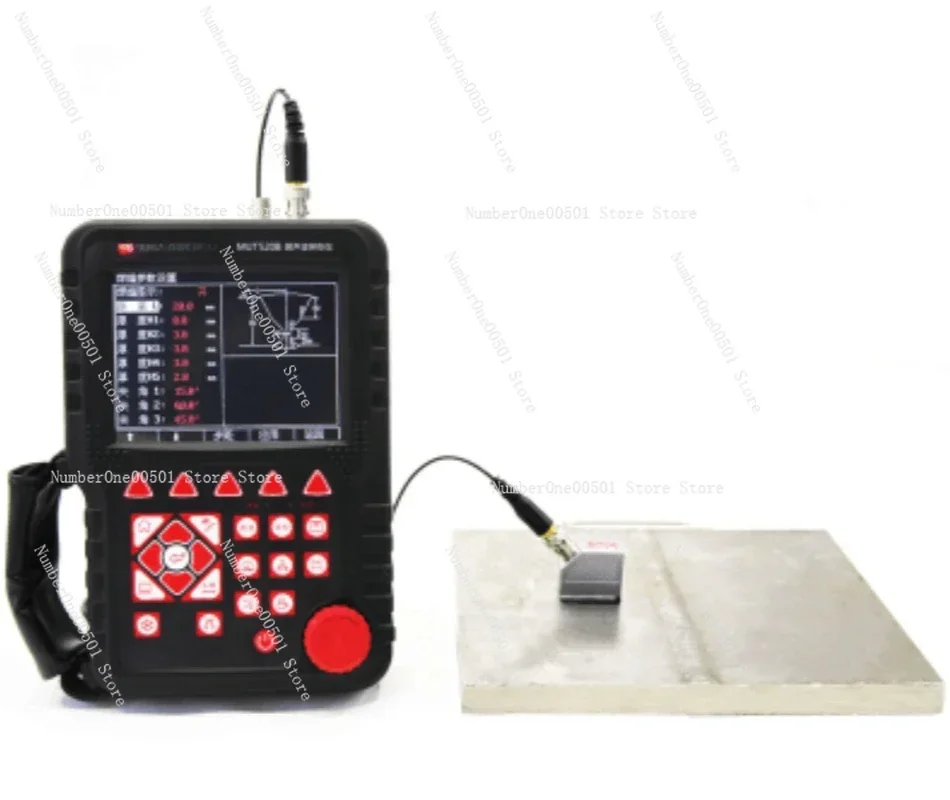 MUT520B Digital Ultrasonic Flaw Detector Steel Structure Weld Crack Inspection Meter Portable NDT Testing Equipment