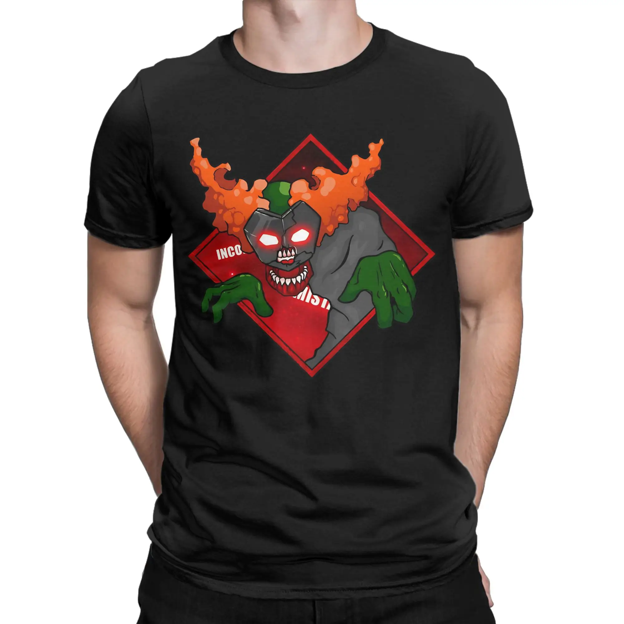 Raging Tricky Graphic Funny 100% Cotton T-Shirt Madness Combat Tees Tops For Men