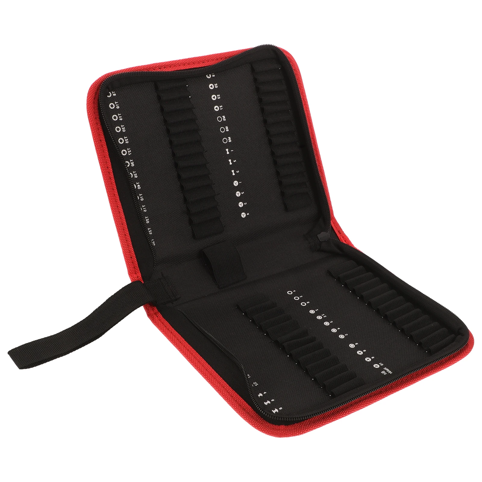 

55pcs Tool Pouch Large Capacity Batch Storage Bag Organizer for Crafts Drills Bits Oxford Cloth Utility Bag Portable Case