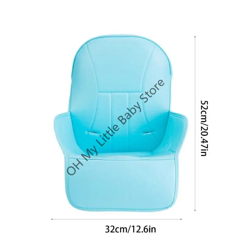 M76C الرضع الصغار الذين يتعلمون الجلوس كرسي حصيرة، مقاومة للماء تنفس بو الجلود وسادة وسادة الإسفنج لمختلف الكراسي العالية