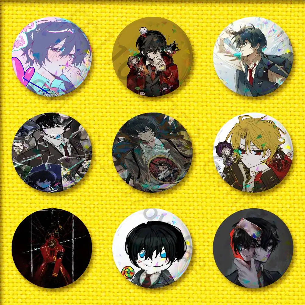 

Yi Sang L-Limbus C-Company Badge For 44mm 32mm 58mm 25mm 75mm Round Pin Brooch Insignia Case Collectibles