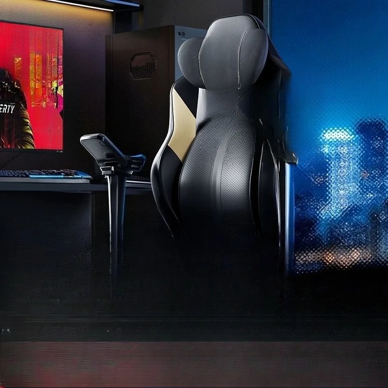 

Gaming chair 150kg load-bearing ergonomic office chair, ventilated massage back