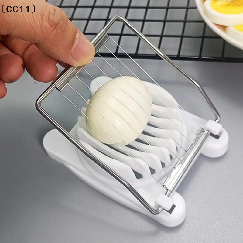 Stainless Steel Egg Slicer Banana Cheese Cutters Kitchen Cooking Gadget For Sandwiches Household Egg Slicer〔CC11〕