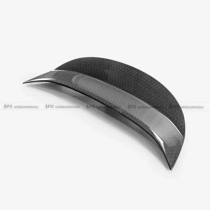 (Local in USA) For Nissan 09-17 370Z Z34 AJT3 Style Honey Comb Weave Carbon Fiber Rear Diffusers Trunk Spoiler Wing Lip Bodykits