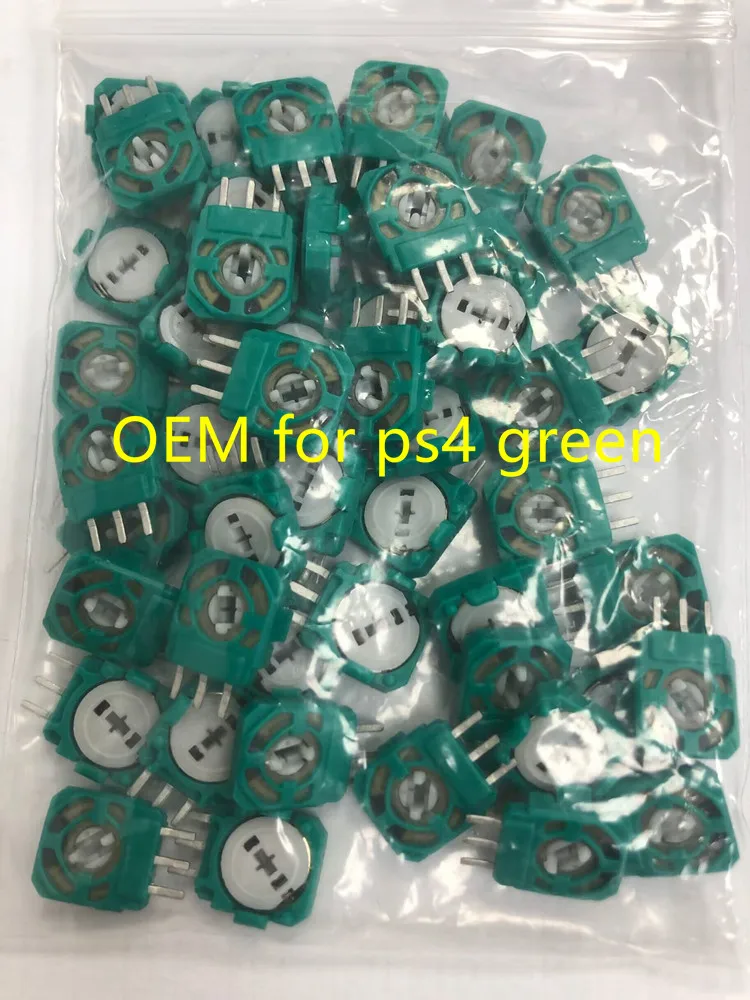 20/juego 3D Joystick analógico potenciómetro módulo Sensor resistencia de eje reemplazo OEM para PS4 para controlador Xbox One