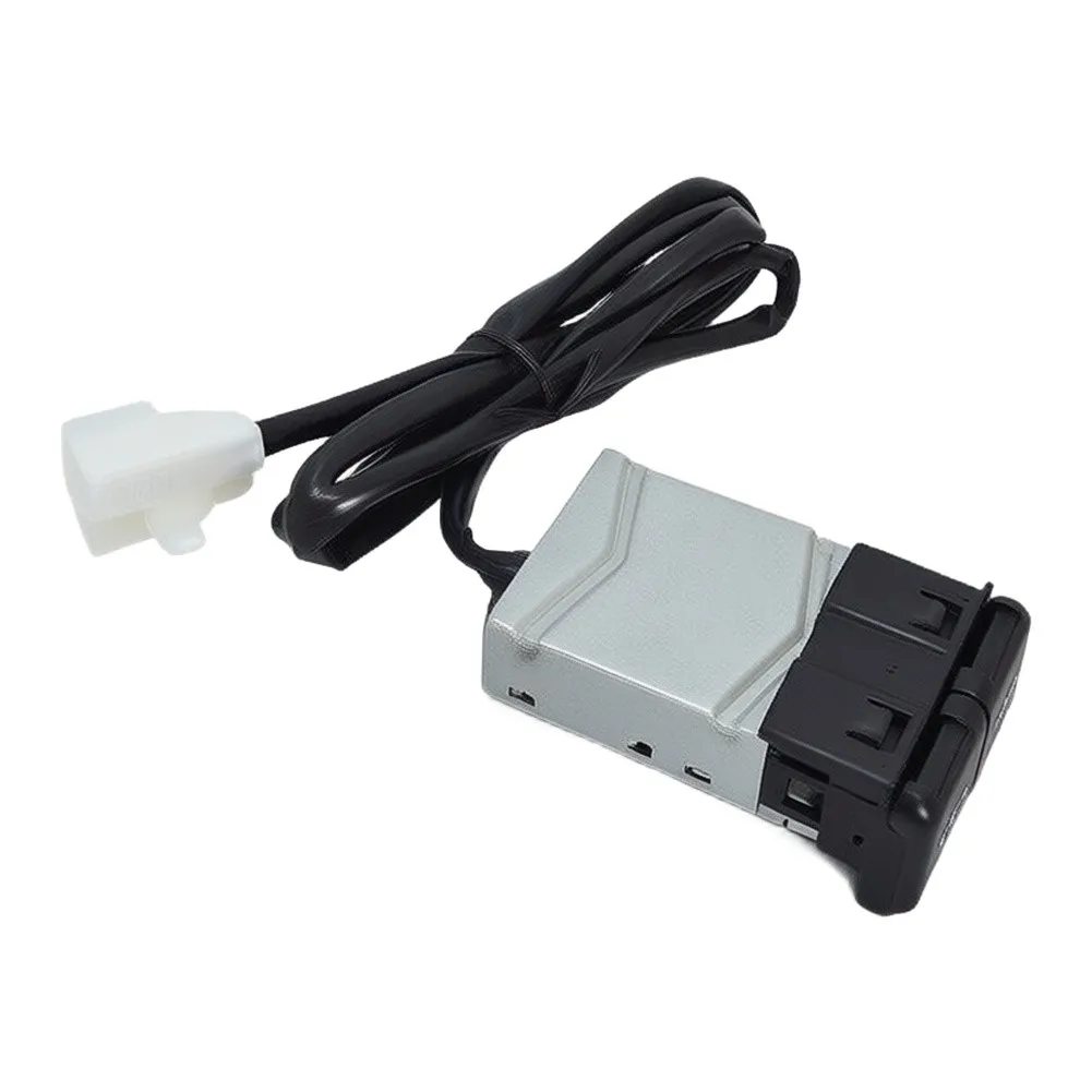 Car Quick Charger Interface Socket Dual Type-C Ports For Toyota For Camry For Highlander For Corolla For Levin For RAV4