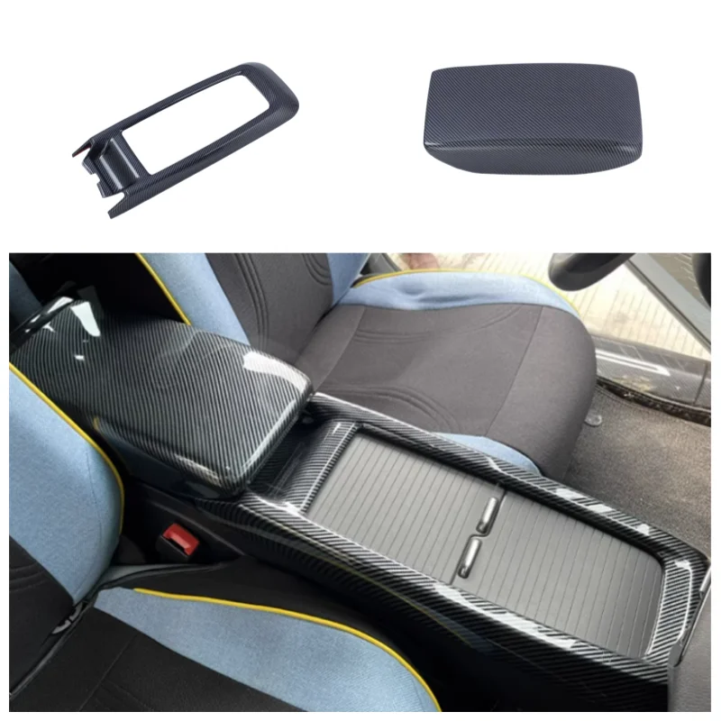 For VW Volkswagen ID.4X ID.6X 2022 Interior Accessories Rear Air Outlet Decorative Frame Anti-kick Protective Cover