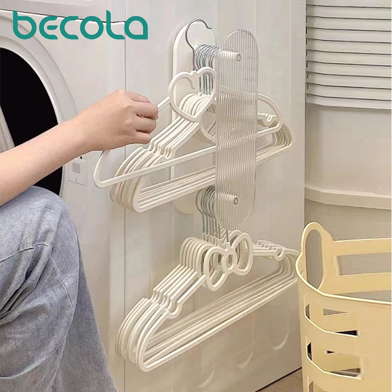 Clothes Hanger Storage And Organization Tool, Household Clothes Hanger Hook, No Need To Punch Holes To Organize Clothes Hangers