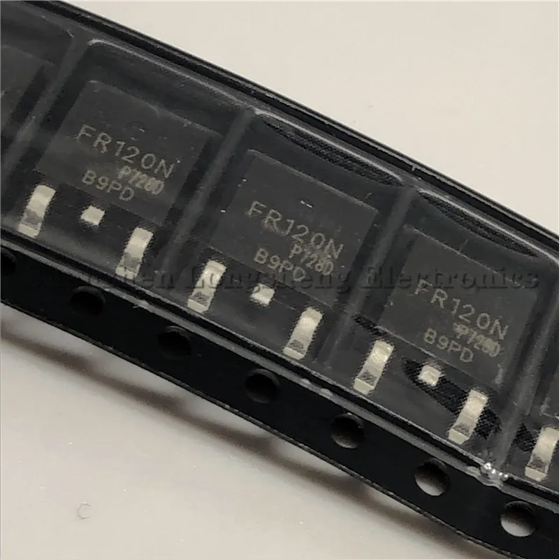 10PCS/LOT NE IRFR120N FR120N TO-252 Package 9.4A / 100V MOS FET In Stock