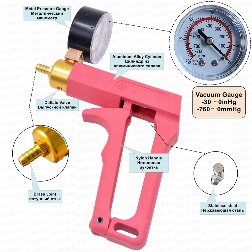 Ampliador de pênis físico para homens Bomba de ampliação do pênis Leluv Extensor de galo Dick Trainer Bomba de vácuo para glande Brinquedo do sexo