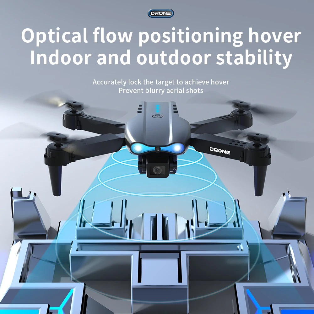 Profesjonalny dron E99 i K3 RC składany 4K HD Quadcopter z optyczne pozycjonowanie przepływu dron utrzymywanie wysokości zabawkami